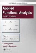 Oden / Demkowicz |  Applied Functional Analysis | Buch |  Sack Fachmedien