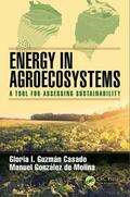 Casado / de Molina |  Energy in Agroecosystems | Buch |  Sack Fachmedien