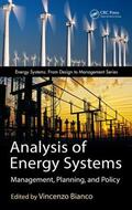 Bianco |  Analysis of Energy Systems | Buch |  Sack Fachmedien