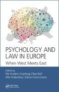 Granhag / Bull / Shaboltas |  Psychology and Law in Europe | Buch |  Sack Fachmedien