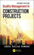 Rumane |  Quality Management in Construction Projects | Buch |  Sack Fachmedien