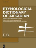 Kogan / Krebernik |  Etymological Dictionary of Akkadian | eBook | Sack Fachmedien