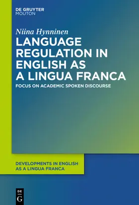 Hynninen |  Language Regulation in English as a Lingua Franca | eBook | Sack Fachmedien