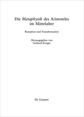 Krieger | Die "Metaphysik" des Aristoteles im Mittelalter | E-Book | www.sack.de
