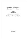 Horn |  Aristotle’s "Metaphysics" Lambda – New Essays | eBook | Sack Fachmedien