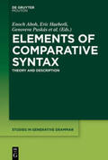 Aboh / Haeberli / Puskás |  Elements of Comparative Syntax | Buch |  Sack Fachmedien