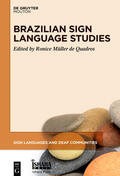 Müller de Quadros |  Brazilian Sign Language Studies | eBook | Sack Fachmedien