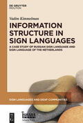 Kimmelman |  Information Structure in Sign Languages | eBook | Sack Fachmedien