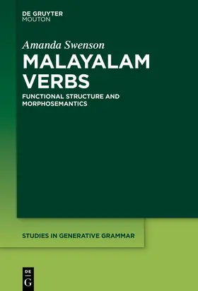 Swenson |  Malayalam Verbs | eBook | Sack Fachmedien
