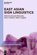 Matsuoka / Crasborn / Coppola |  East Asian Sign Linguistics | eBook | Sack Fachmedien