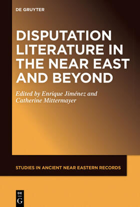 Jiménez / Mittermayer | Disputation Literature in the Near East and Beyond | E-Book | sack.de