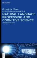 Delmonte / Sharp |  Natural Language Processing and Cognitive Science | Buch |  Sack Fachmedien