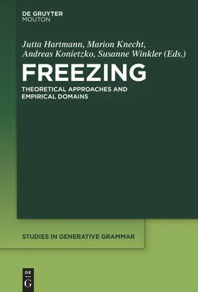 Hartmann / Jäger / Winkler |  Freezing | Buch |  Sack Fachmedien