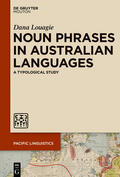 Louagie |  Noun Phrases in Australian Languages | eBook | Sack Fachmedien
