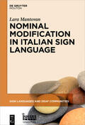 Mantovan |  Nominal Modification in Italian Sign Language | Buch |  Sack Fachmedien