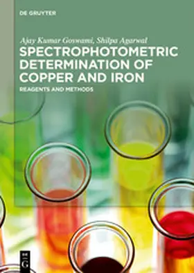 Goswami / Agarwal |  Spectrophotometric Determination of Copper and Iron | eBook | Sack Fachmedien