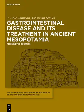 Johnson / Simkó |  Gastrointestinal Disease and Its Treatment in Ancient Mesopotamia | Buch |  Sack Fachmedien