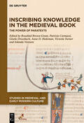 Brown-Grant / Carmassi / Drossbach |  Inscribing Knowledge in the Medieval Book | Buch |  Sack Fachmedien