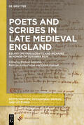 Johnston / Kerby-Fulton / Pearsall |  Poets and Scribes in Late Medieval England | Buch |  Sack Fachmedien