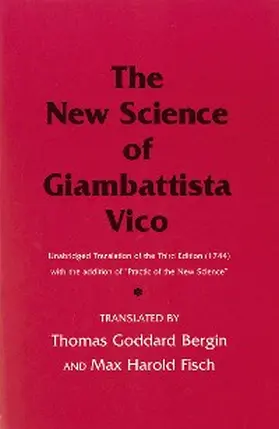 Vico |  The New Science of Giambattista Vico | eBook | Sack Fachmedien