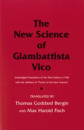 Vico |  The New Science of Giambattista Vico | eBook | Sack Fachmedien