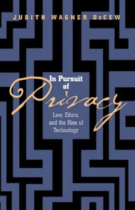 DeCew |  In Pursuit of Privacy | eBook | Sack Fachmedien