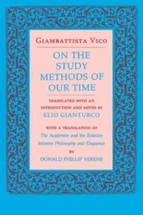 Vico |  On the Study Methods of Our Time | eBook | Sack Fachmedien
