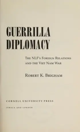 Brigham |  Guerrilla Diplomacy | eBook | Sack Fachmedien
