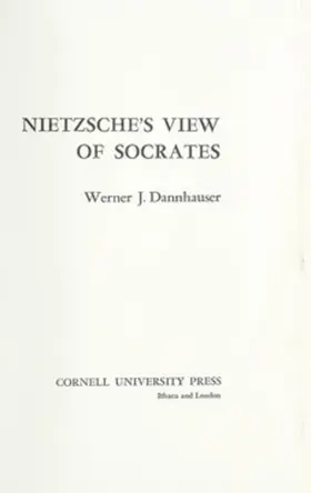 Dannhauser |  Nietzsche's View of Socrates | eBook | Sack Fachmedien