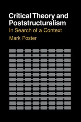 Poster |  Critical Theory and Poststructuralism | eBook | Sack Fachmedien
