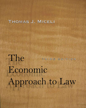 Miceli | The Economic Approach to Law, Third Edition | E-Book | sack.de