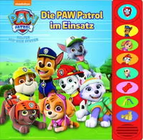 Phoenix International Publications Germany GmbH / Skwish |  Die PAW Patrol im Einsatz - 8-Button-Soundbuch - interaktives Bilderbuch mit 8 spannenden Geräuschen | Buch |  Sack Fachmedien