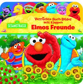 Phoenix International Publications Germany GmbH |  Sesamstraße - Verrückte Such-Bilder mit Klappen - Elmos Freunde - Pappbilderbuch mit 20 Klappen - Wimmelbuch für Kinder ab 18 Monaten | Buch |  Sack Fachmedien