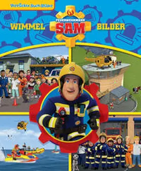 Förster |  Feuerwehrmann Sam - Verrückte Such-Bilder - Wimmelbuch - Pappbilderbuch mit wattiertem Umschlag | Buch |  Sack Fachmedien
