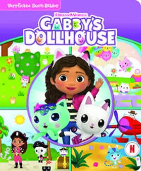  Gabby's Dollhouse - Verrückte Such-Bilder - Wimmelbuch - Pappbilderbuch mit wattiertem Umschlag | Buch |  Sack Fachmedien