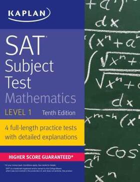  SAT Subject Test Mathematics Level 1 | Buch |  Sack Fachmedien