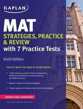  MAT Strategies, Practice & Review | Buch |  Sack Fachmedien