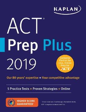  ACT Prep Plus 2019 | Buch |  Sack Fachmedien