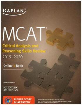  MCAT Critical Analysis and Reasoning Skills Review 2019-2020: Online + Book | Buch |  Sack Fachmedien