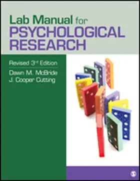 McBride / Cutting |  Lab Manual for Psychological Research | Buch |  Sack Fachmedien