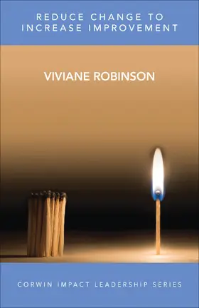 Robinson |  Reduce Change to Increase Improvement | Buch |  Sack Fachmedien