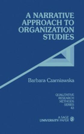 Czarniawska | A Narrative Approach to Organization Studies | E-Book | sack.de