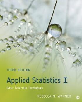 Warner |  Applied Statistics I | eBook | Sack Fachmedien