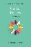 Dean |  Social Policy | eBook | Sack Fachmedien