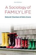 Chambers / Gracia |  A Sociology of Family Life | eBook | Sack Fachmedien