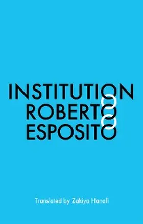 Esposito |  Institution | eBook | Sack Fachmedien