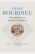Bourdieu |  The Interest in Disinterestedness | Buch |  Sack Fachmedien