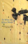 Mbembe / Sarr |  To Write the Africa World | eBook | Sack Fachmedien