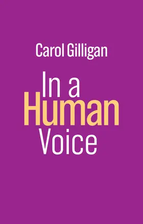 Gilligan |  In a Human Voice | Buch |  Sack Fachmedien