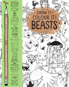 Books |  Draw it! Colour it! Beasts | Buch |  Sack Fachmedien